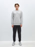 LC Waikiki Crew Neck Long Sleeve Printed Men's Sweatshirt
